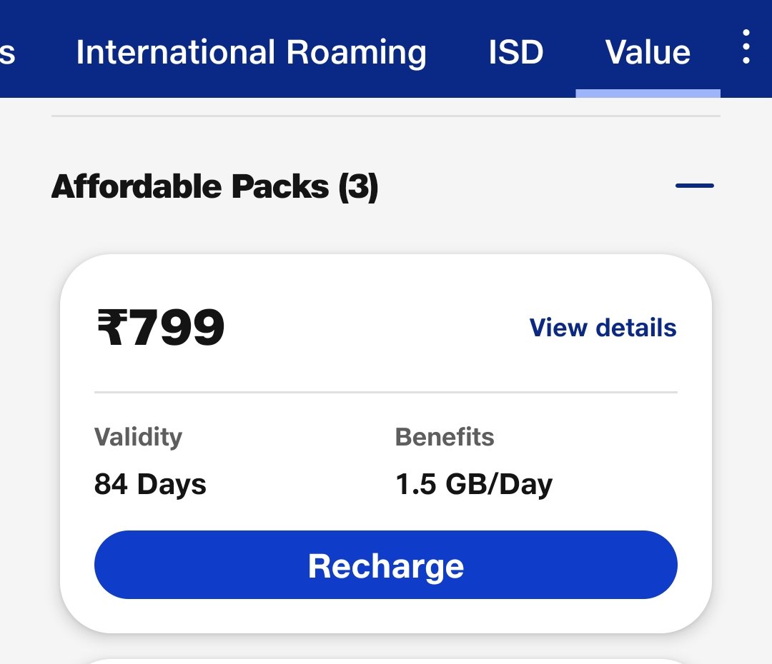 Jio New 84 Days Recharge Plans