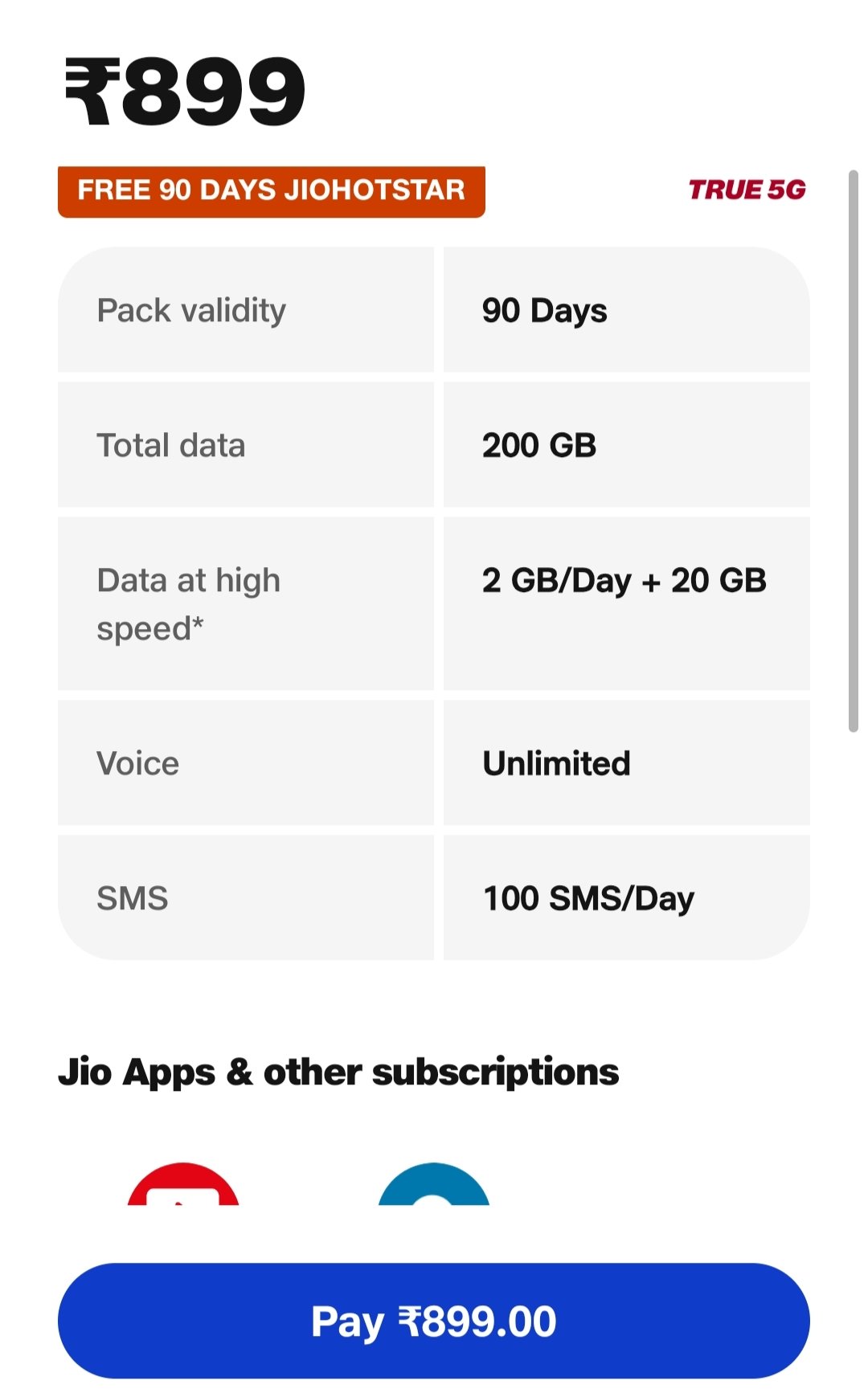 Jio 3 Month Plan